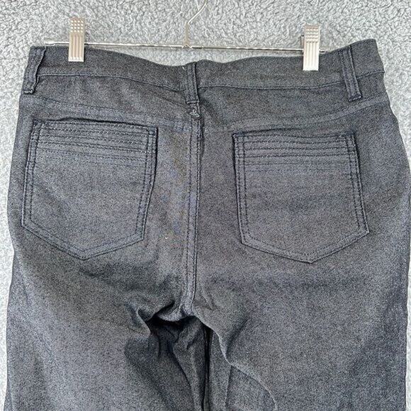 Prana Denim Pants Womens 8/29 (32x31) Black Dark Wash Straight Leg - Picture 10 of 11